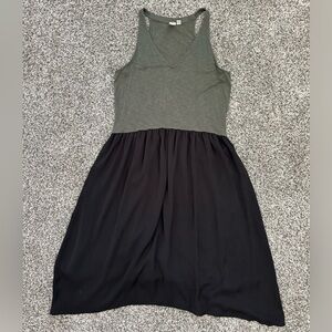 Anthropologie Dolan Left Coast Fabiana Knit Dress in Black Motif